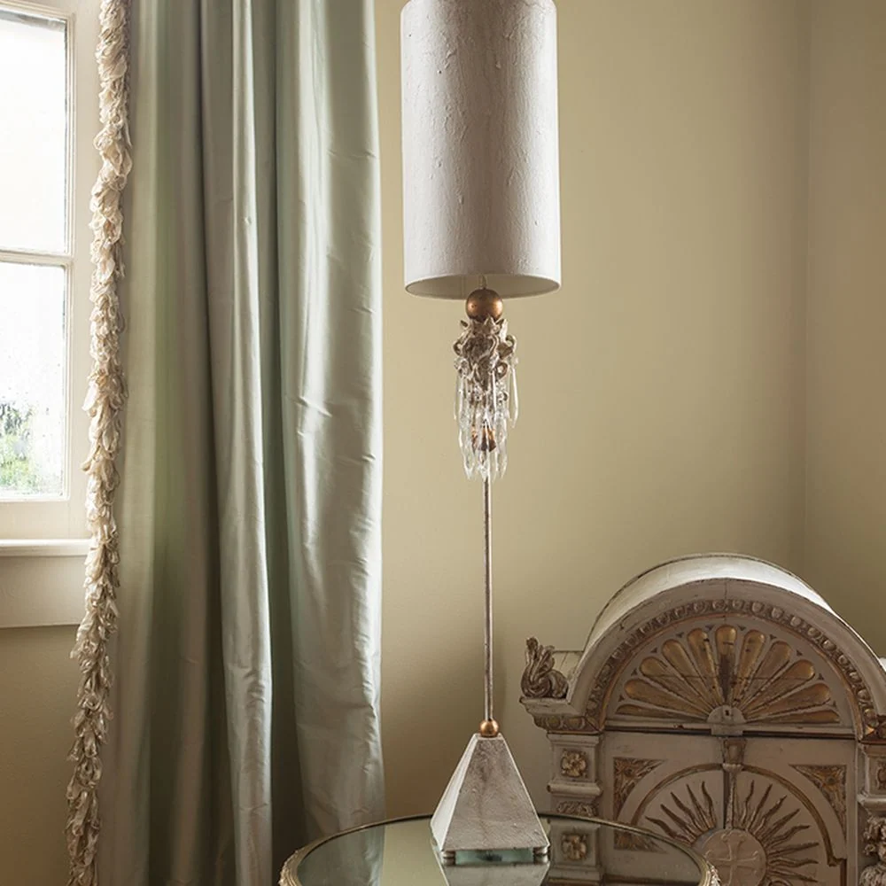 Lampe de table Flambeau Madison en acier E27