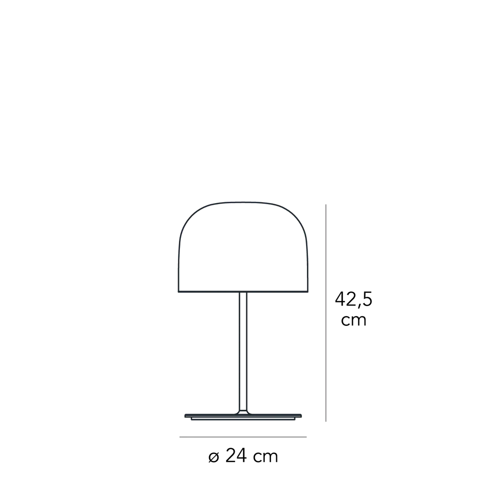 Lampe de table EQUATORE Petite par Gabriele et Oscar Buratti pour FontanaArte