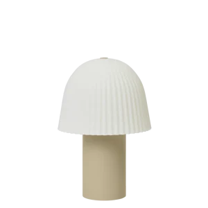 Frill Portable Lamp - Cashmere/White