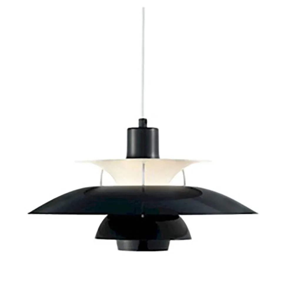 Lustre d'art de designer nordique pour restaurant, bar, café et chambre à coucher, lustre multicouche en aluminium avec bo...