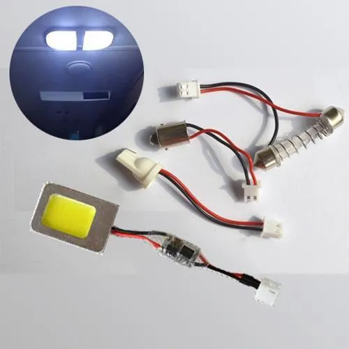 Plafonnier DEL COB, 18 DELS, 28x18mm, Blanc T10 BA9S festoon Generic