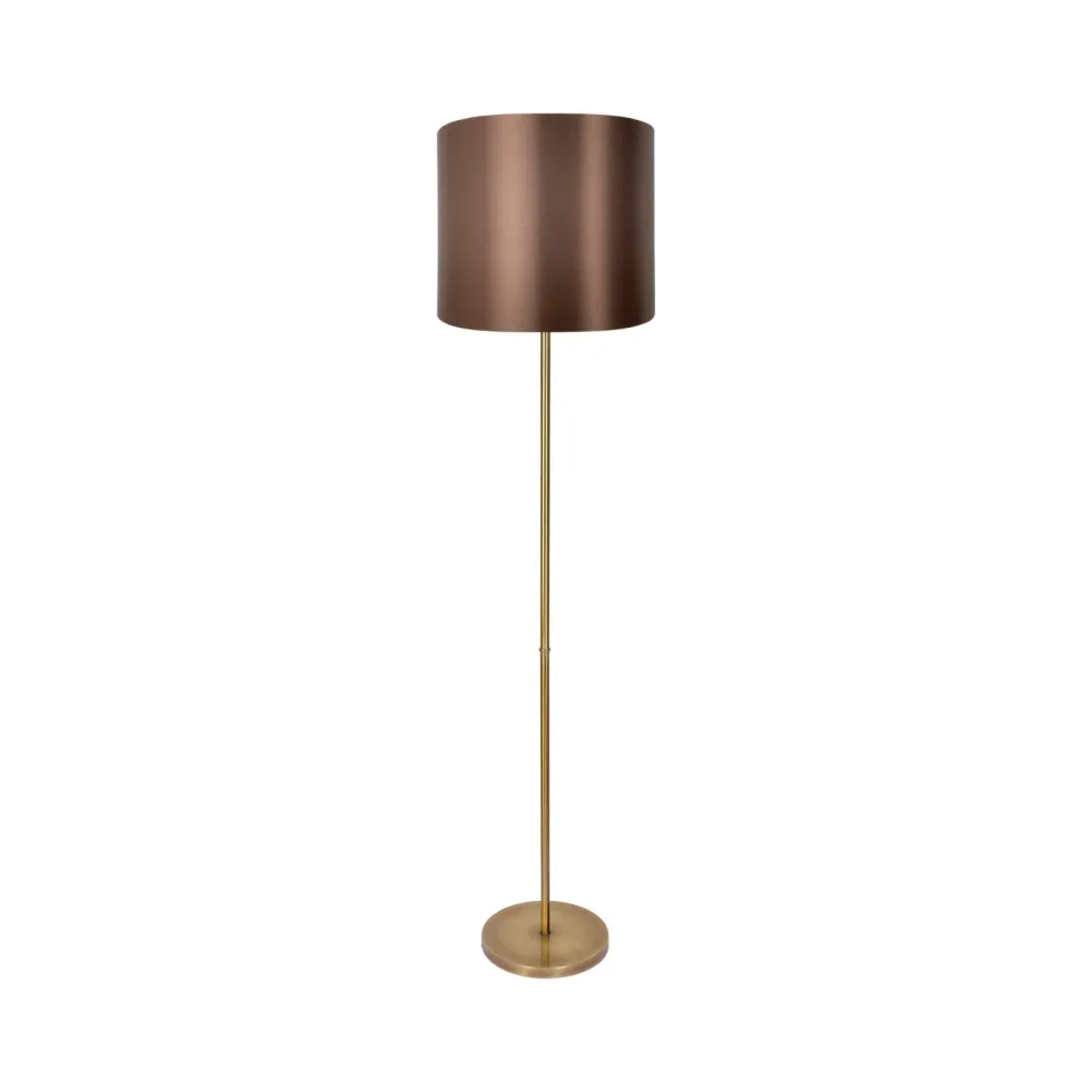 Lampadaire Contemporain avec Abat-jour Bronze Ilizia Ghidini 1849