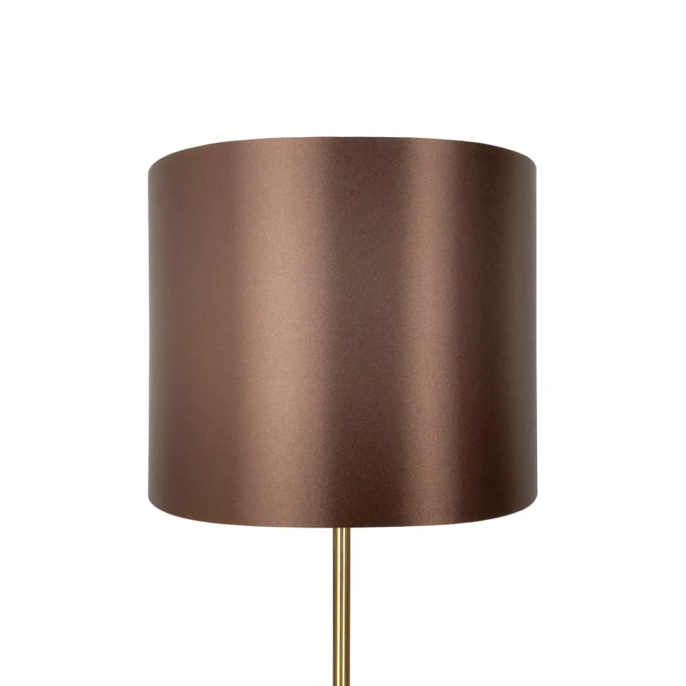 Lampadaire Contemporain avec Abat-jour Bronze Ilizia Ghidini 1849