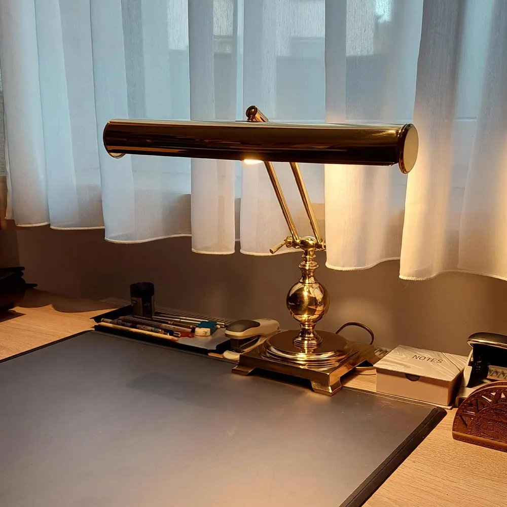 Lampe de Bureau Articulée Double Rotule Ghidini 1849