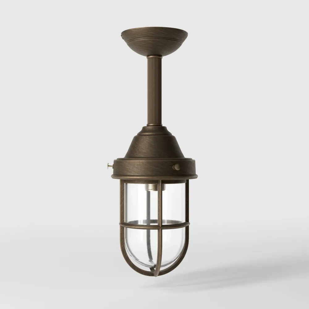 Lampe d'Extérieur Industrielle avec Cage de Protection Ghidini 1849