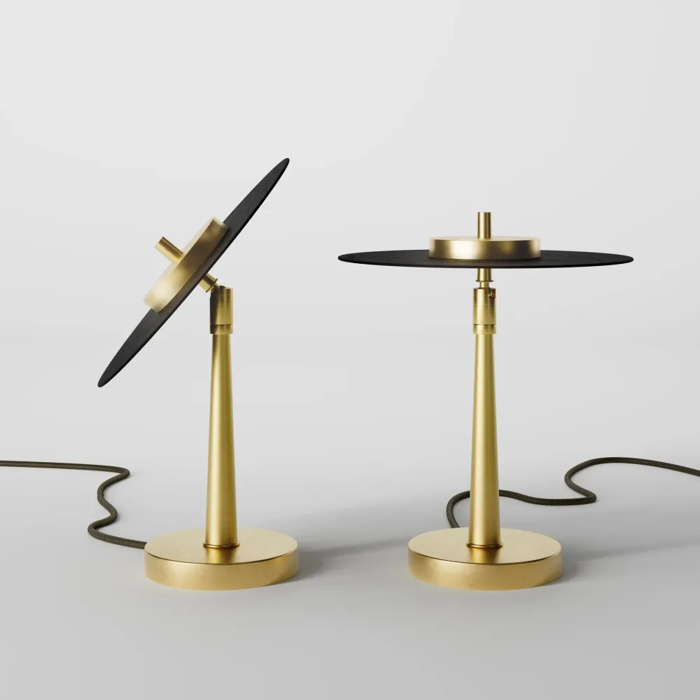 Lampe De Table Avec Disque Style Vinyle Ghidini 1849