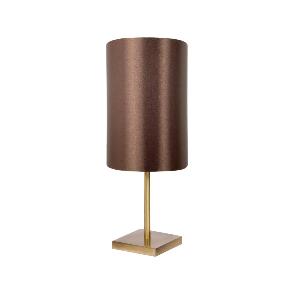 Lampe de Table Élégante avec Abat-jour Cylindrique Aurora Ghidini 1849