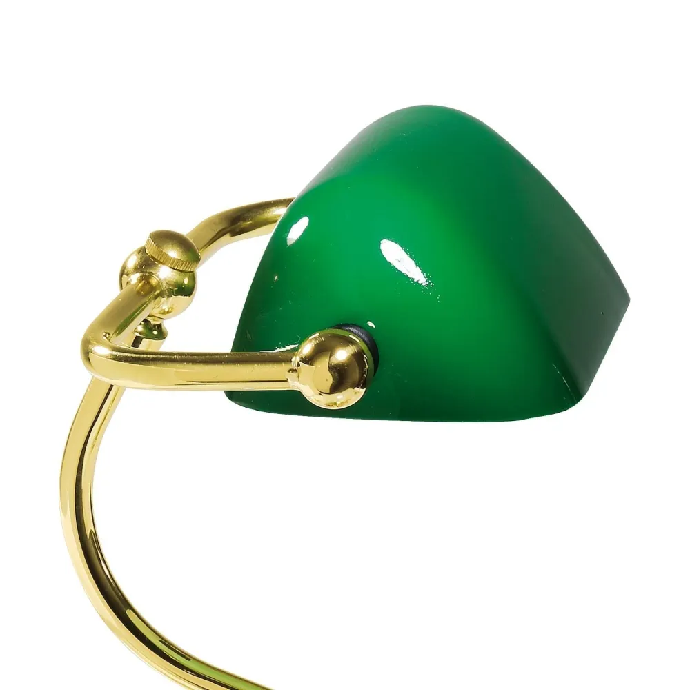 Petite Lampe de Banquier Verte Style Classique Ghidini 1849