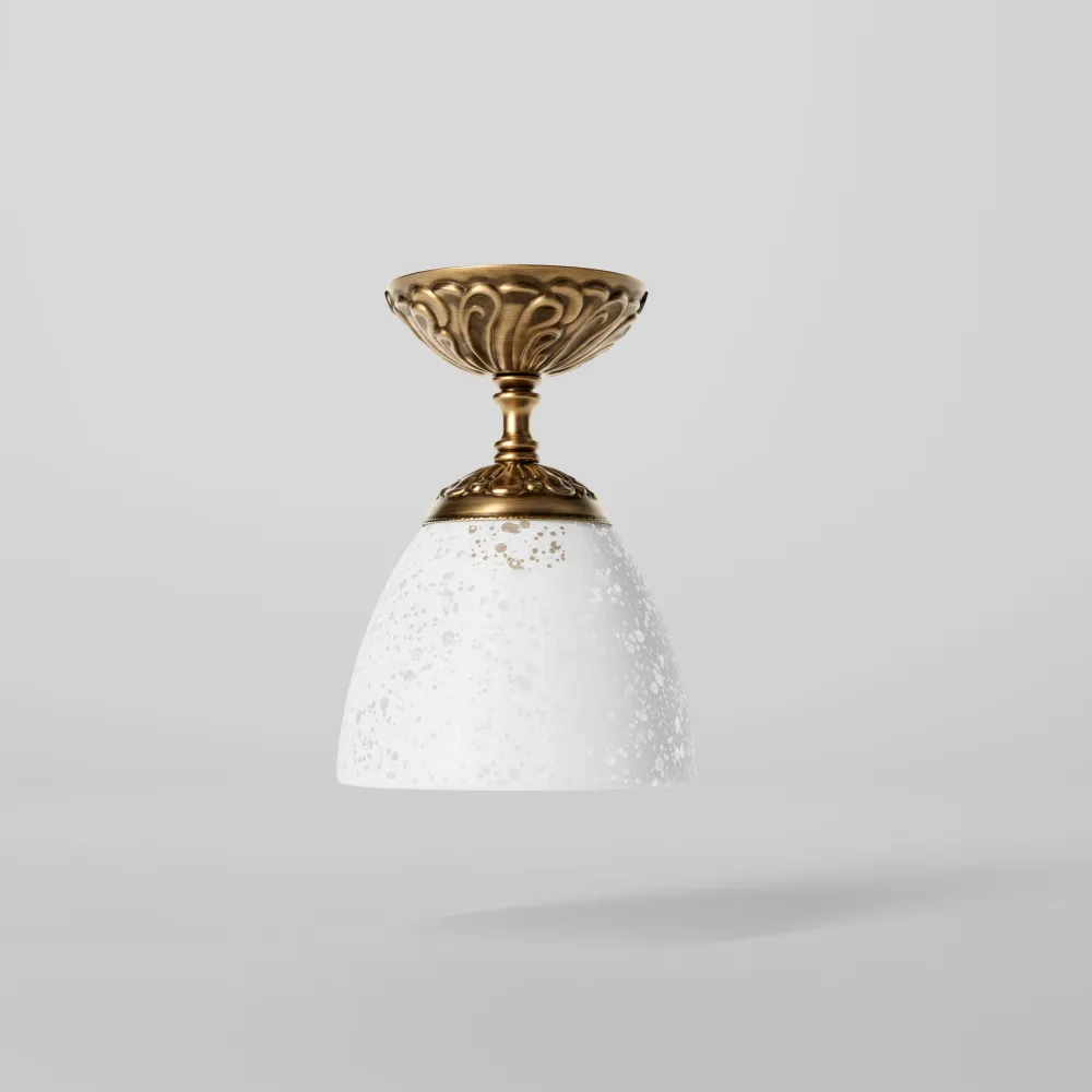Plafonnier Classique avec Abat-Jour Blanc Beatrice Ghidini 1849
