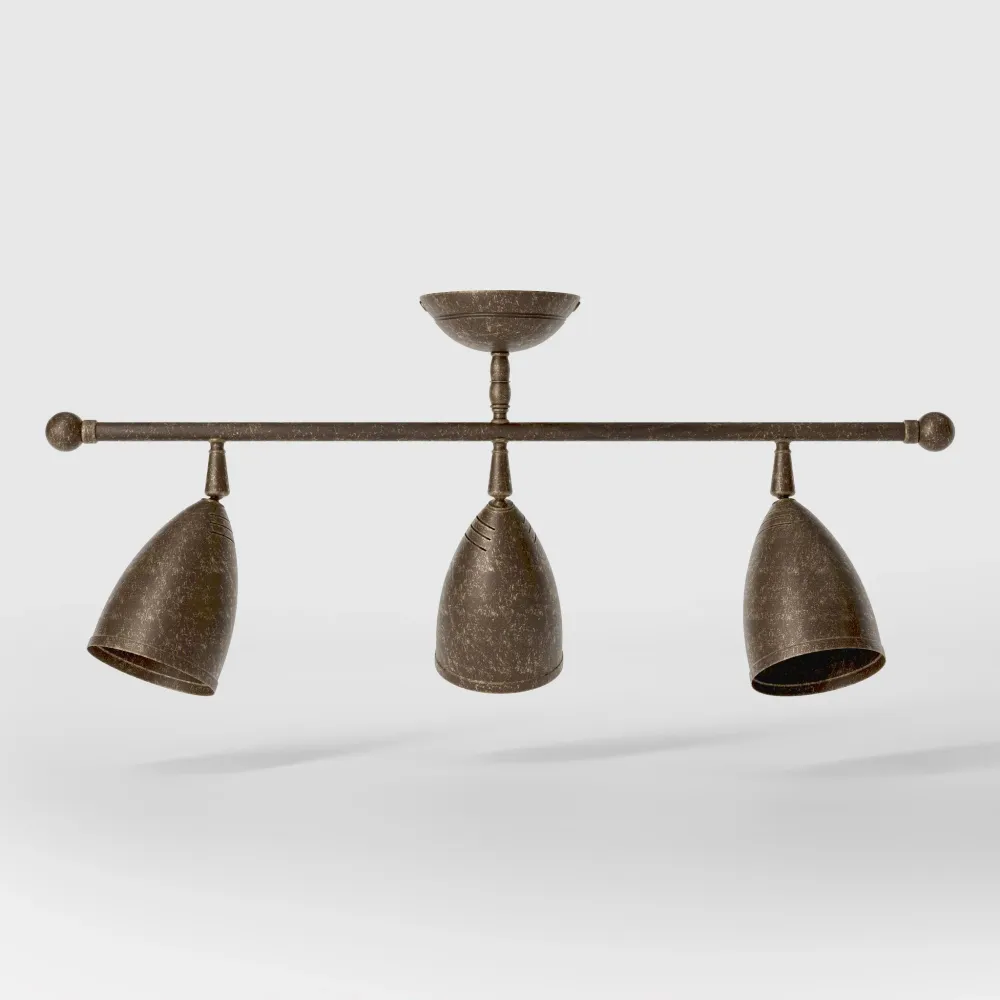 Plafonnier 3 Spots Orientables Stoccolma Ghidini 1849