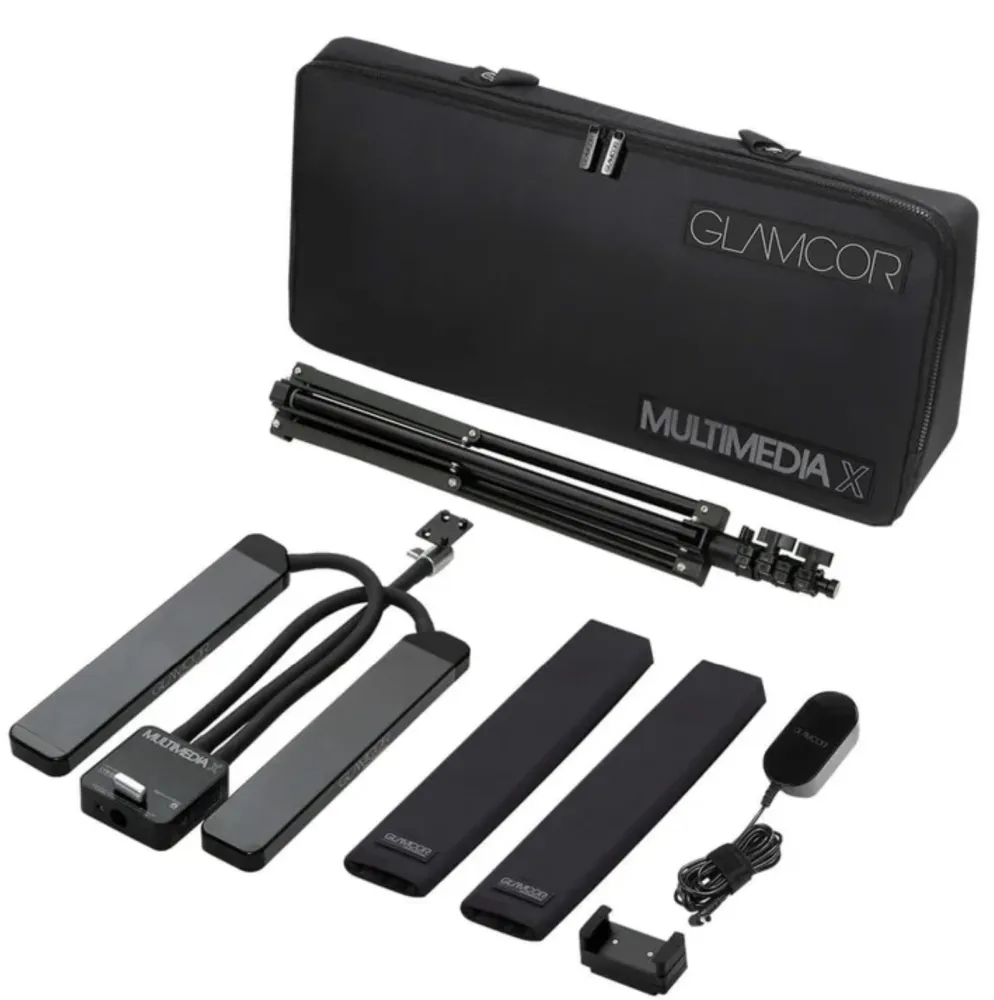 Lampe LED Multimédia X ~ Noir Glamcor