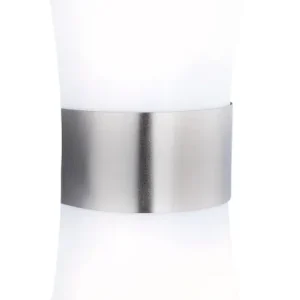 Applique murale extérieure Globo Lighting San Tana en acier inoxydable E27 2L