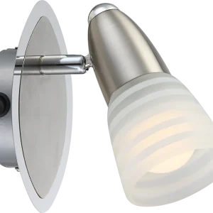 Applique murale Globo Lighting Caleb en métal chromé E14
