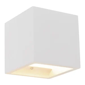 Applique murale Globo Lighting Christine en plâtre blanc G9