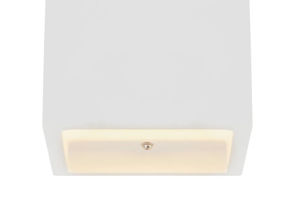 Applique murale Globo Lighting Christine en plâtre blanc G9