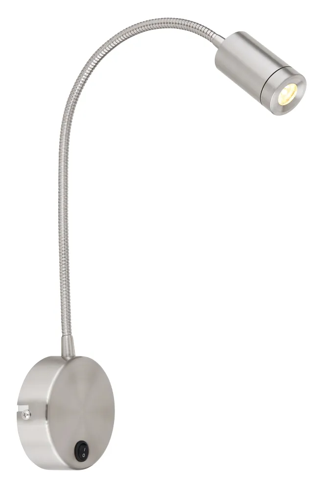 Applique murale Globo Lighting Milly en métal noir Black