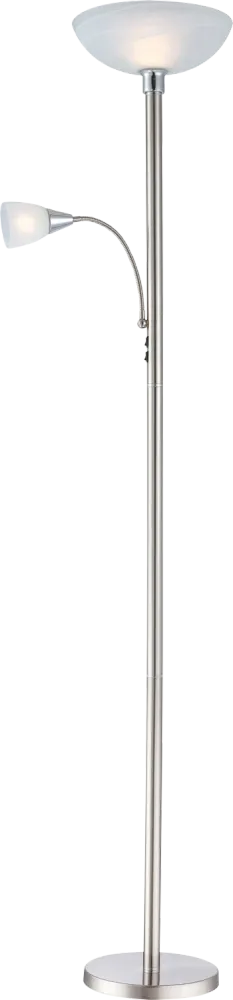 Lampadaire Globo Lighting Blade en métal chromé E27 / E14 1 / 1 L