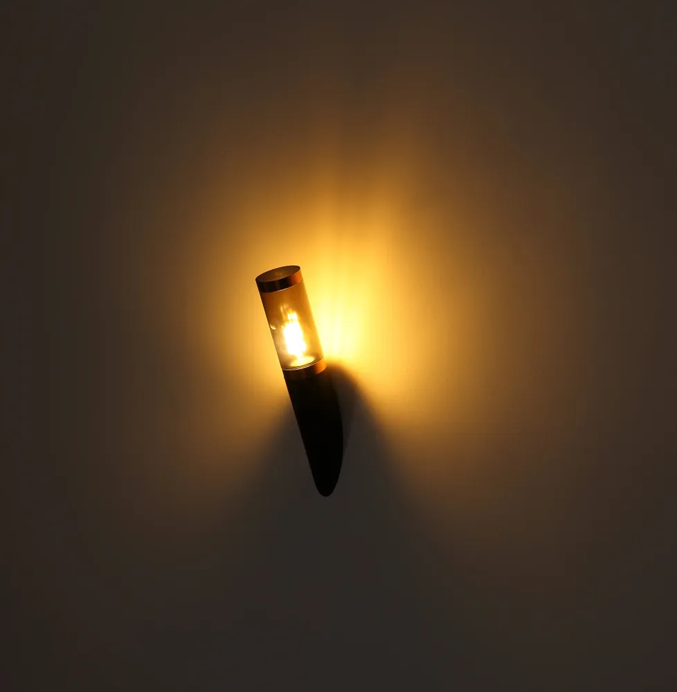 Lampadaire Globo Lighting Boston en acier inoxydable noir E27
