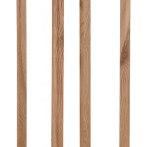 Lampadaire Globo Lighting Candela aluminium et bois clair E27