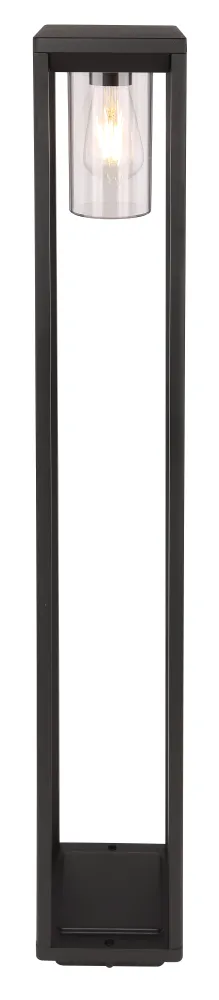Lampadaire Globo Lighting Candela aluminium noir E27