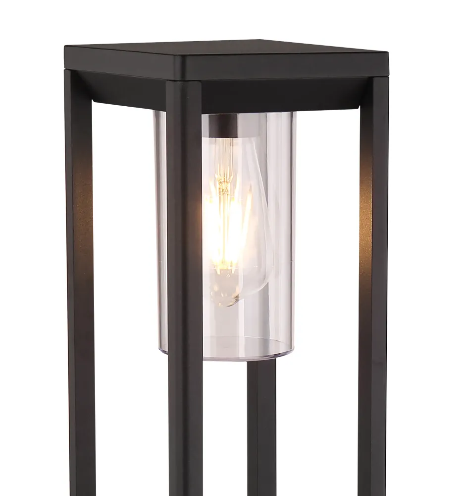 Lampadaire Globo Lighting Candela aluminium noir E27