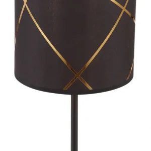 Lampe de table Globo Lighting Bemmo en métal noir E14