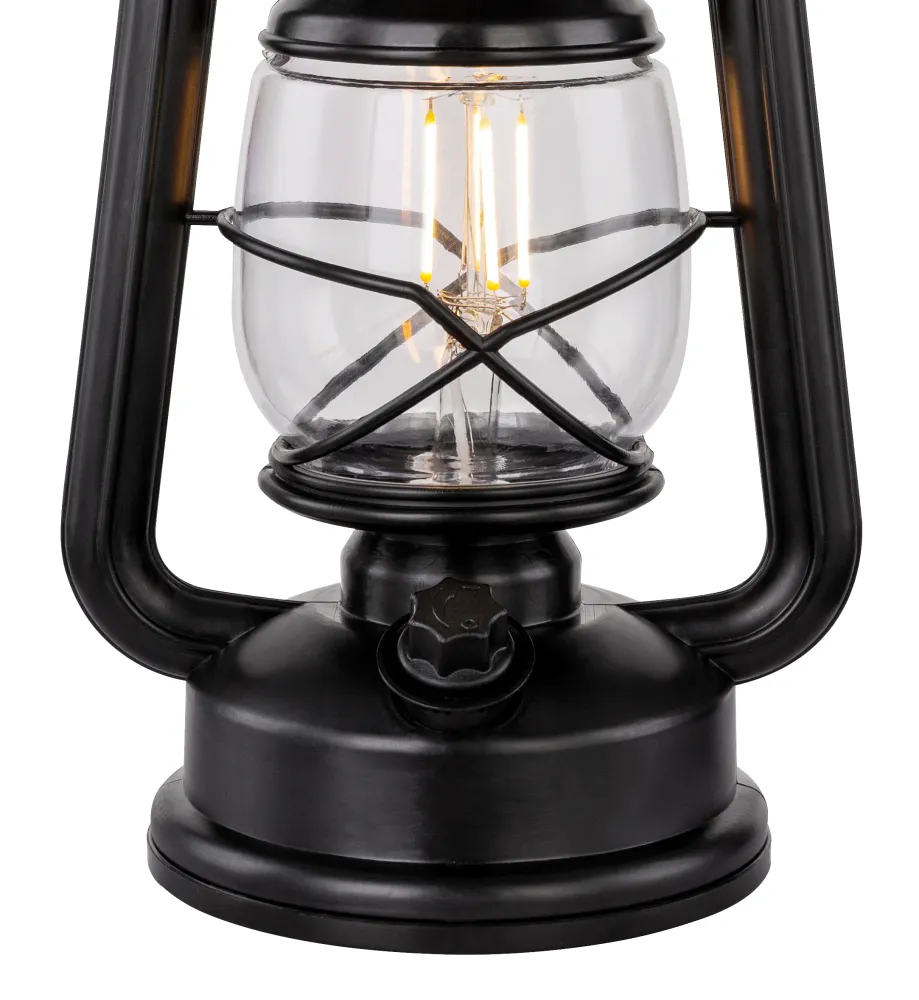 Lampe de table spéciale Globo Lighting Certaldo en plastique noir
