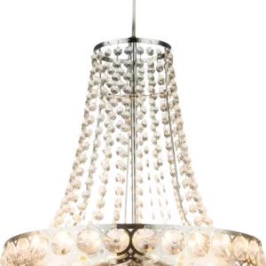 Lustre Globo Lighting Stromboli en métal chromé E27 3L