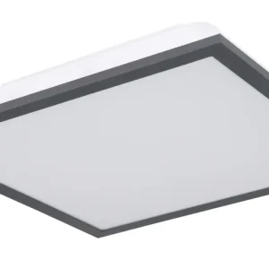 Plafonnier encastré Globo Lighting Doro en aluminium blanc