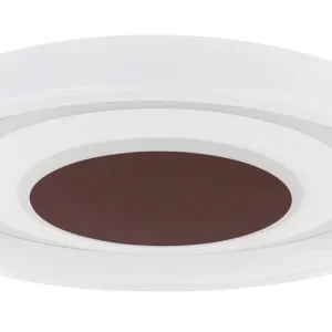 Plafonnier encastré Globo Lighting Goffi en métal blanc