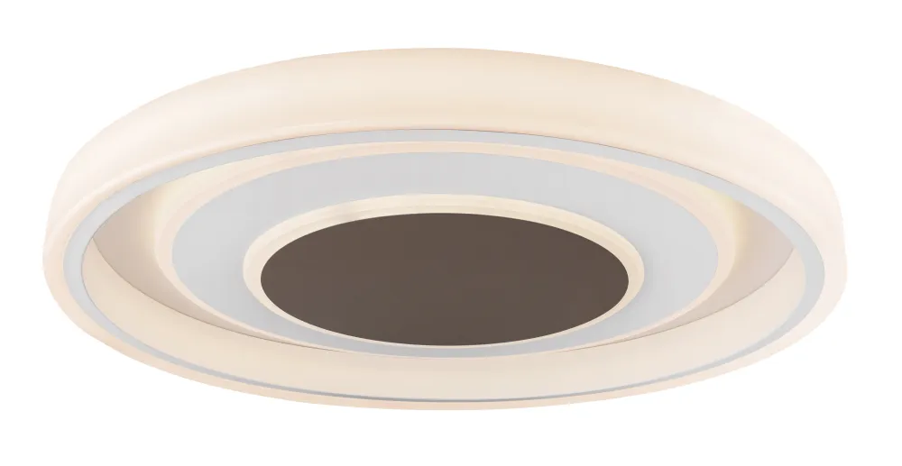 Plafonnier encastré Globo Lighting Goffi en métal blanc