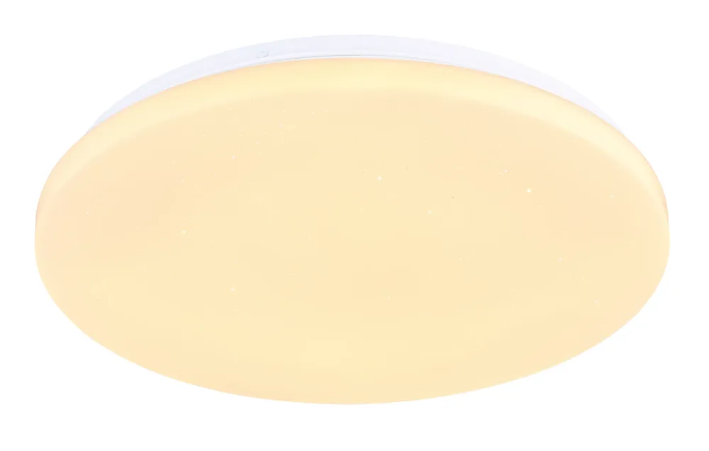 Plafonnier encastré Globo Lighting Hubert en métal blanc
