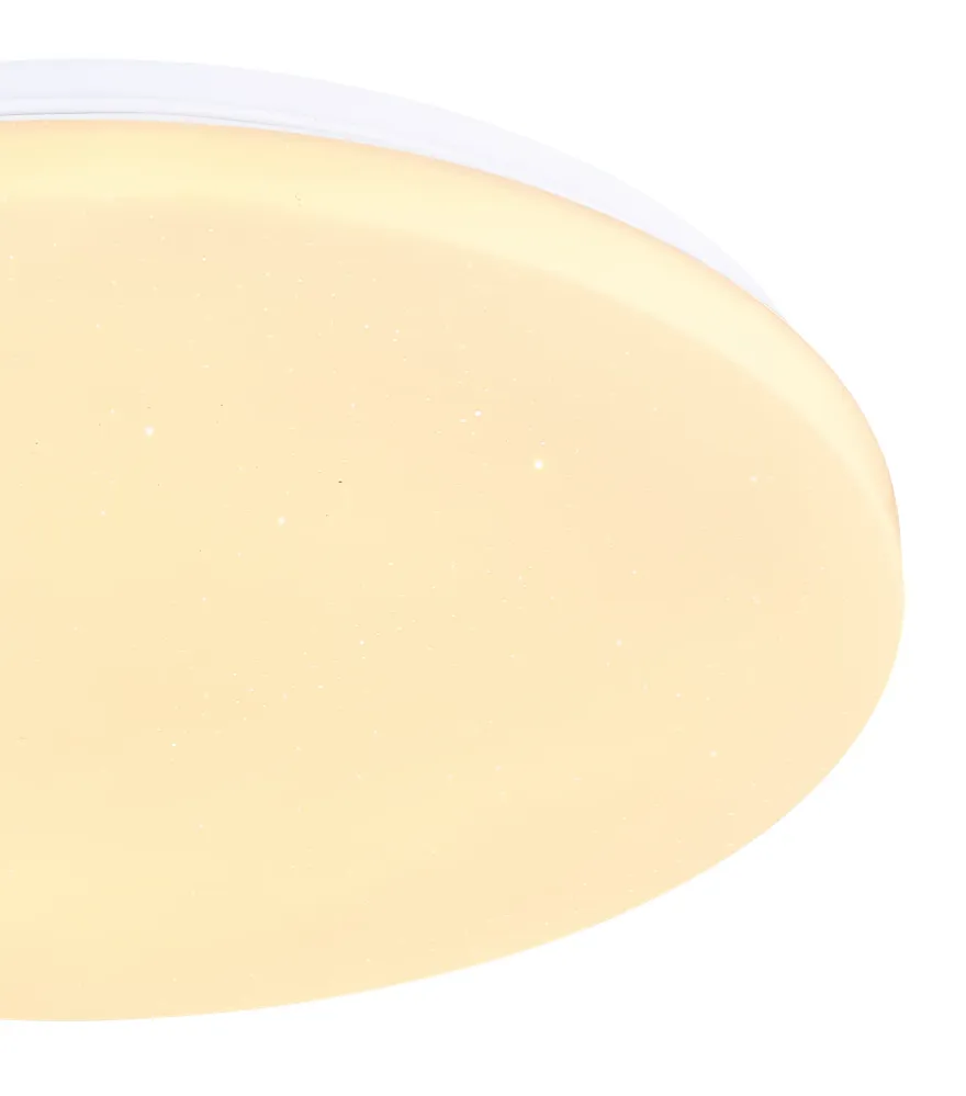 Plafonnier encastré Globo Lighting Hubert en métal blanc