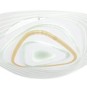 Plafonnier encastré Globo Lighting Jocelyn en métal blanc