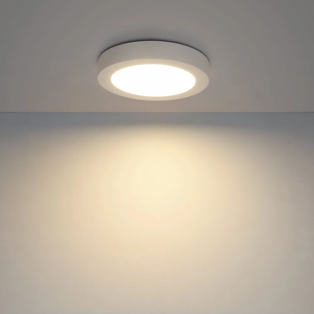 Plafonnier encastré Globo Lighting Paula en plastique blanc