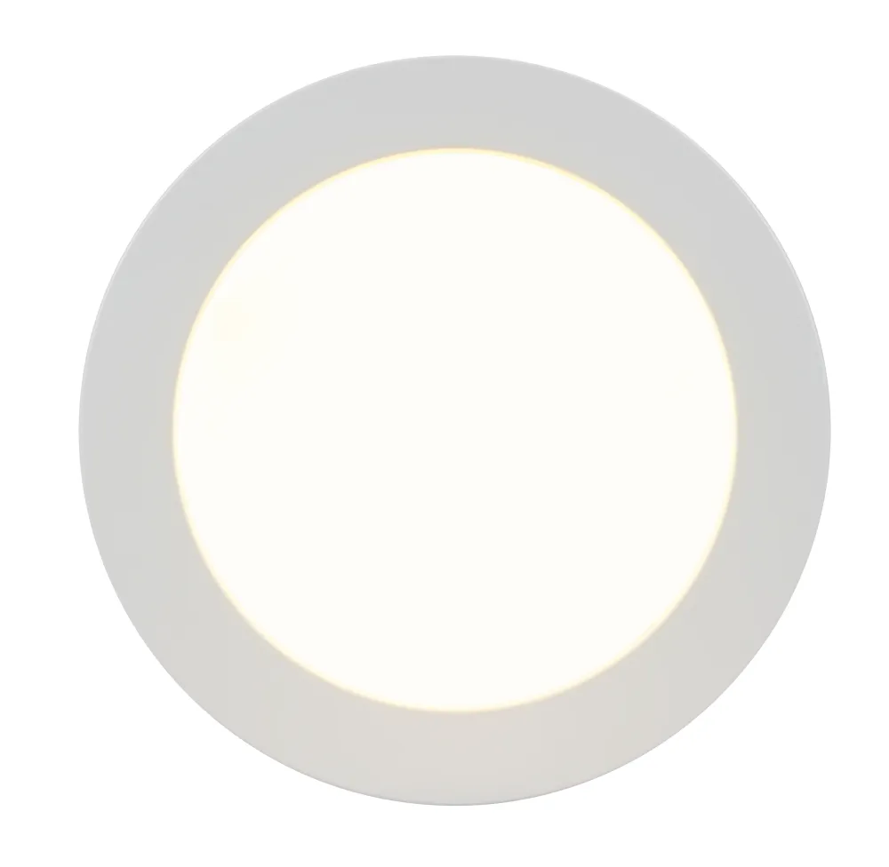 Plafonnier encastré Globo Lighting Paula en plastique blanc