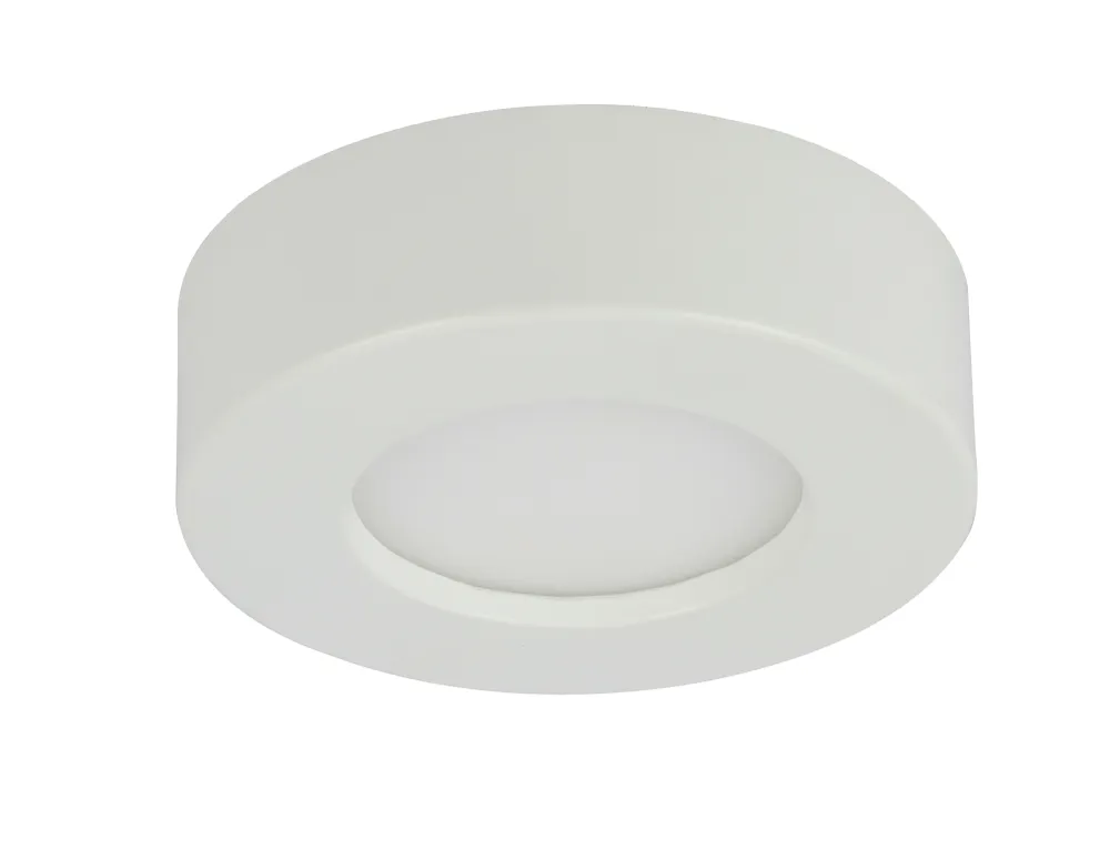 Plafonnier encastré Globo Lighting Paula en plastique blanc