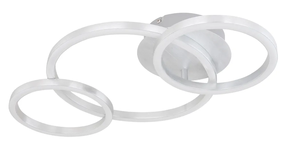 Plafonnier encastré Globo Lighting Reggy en aluminium White