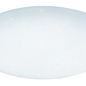 Plafonnier encastré Globo Lighting Rena en métal blanc