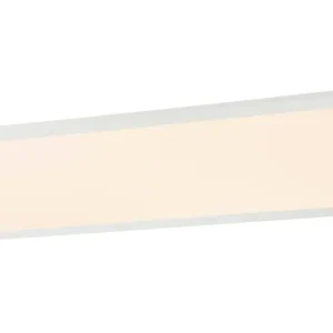 Plafonnier encastré Globo Lighting Rosi en aluminium blanc