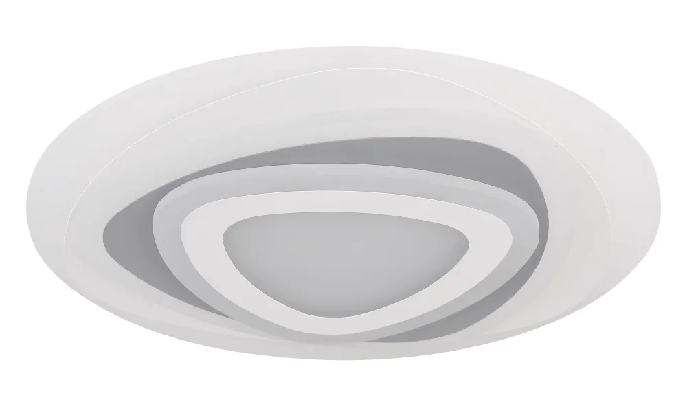 Plafonnier encastré Globo Lighting Sabatino en métal blanc