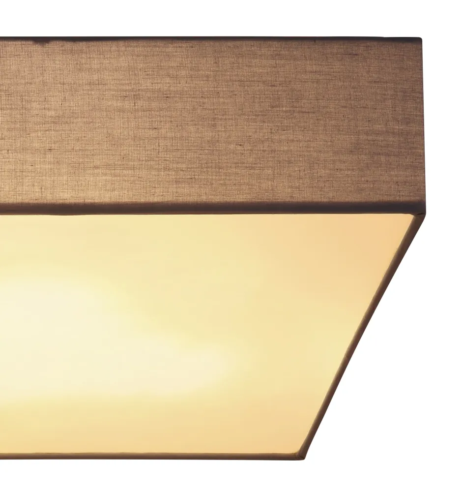 Plafonnier encastré Globo Lighting Sanna en métal blanc E27 3L