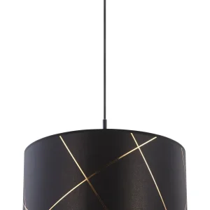Suspension Globo Lighting Bemmo en métal noir E27