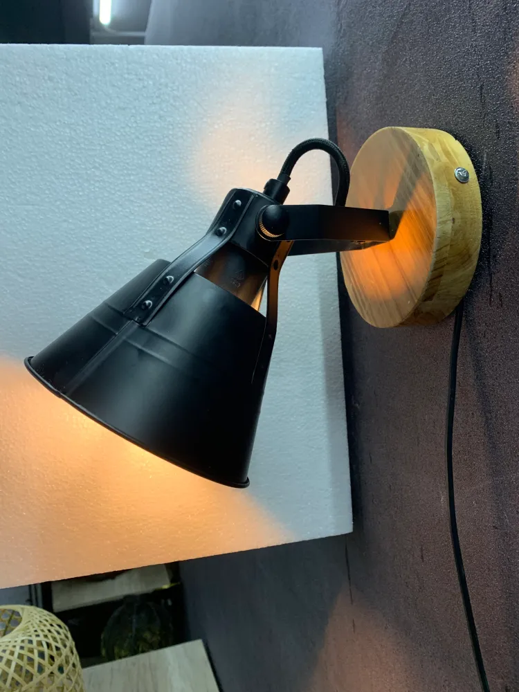 Suspension Globo Lighting Günther en bois brun E27