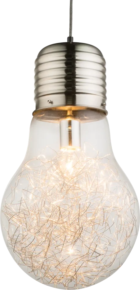 Suspension Globo Lighting Levin en laiton métal E27