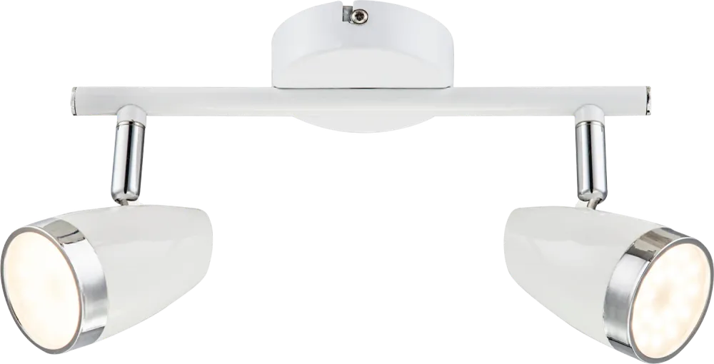 Suspension Globo Lighting Minou en métal blanc 2L