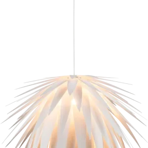 Suspension Globo Lighting Nala en plastique blanc E27