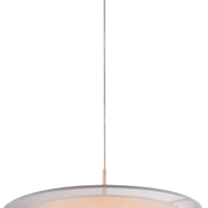 Suspension Globo Lighting Theo en métal nickelé E27