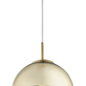Suspension Globo Lighting Varus en métal doré E27