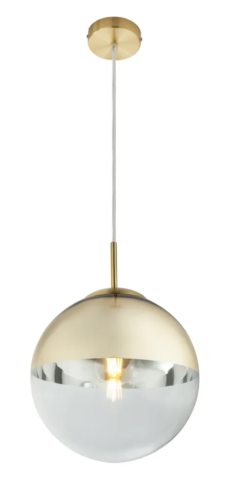 Suspension Globo Lighting Varus en métal doré E27